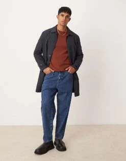 Mango Roundneck Regular Fit Wool Sweater In Burgundy For Men 10 Mango Roundneck Regular Fit Wool Sweater In Burgundy For Men -Modern Menswear 207380419 4