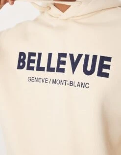 Mango 'Bellevue' Regular Fit Hoodie In Cream For Men Beige -Modern Menswear 207380553 3