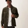 Mango Relaxed Fit Cord Shirt In Khaki For Men -Modern Menswear 207380699 1 khaki