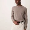 Mango Cashmere Round Neck Jumper In Brown For Men -Modern Menswear 207380727 1 brown