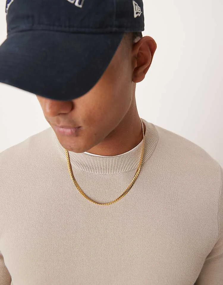 Mango Long Sleeve Jersey Sweat In Beige For Men 5 Mango Long Sleeve Jersey Sweat In Beige For Men - Image 3