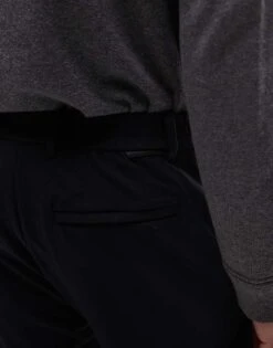 Mango Drawstring Adjustable Waist Slim Fit Trouser In Navy For Men -Modern Menswear 207390651 5