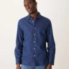 Mango Classic Regular Fit Denim Shirt In Dark Wash Blue For Men Dark Blue -Modern Menswear 207421907 1 darkblue