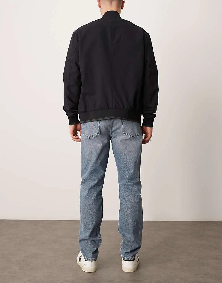 Mango Mid Waist Straight Leg Jean In Mid Wash Blue For Men Mid Blue 4 Mango Mid Waist Straight Leg Jean In Mid Wash Blue For Men Mid Blue - Image 2