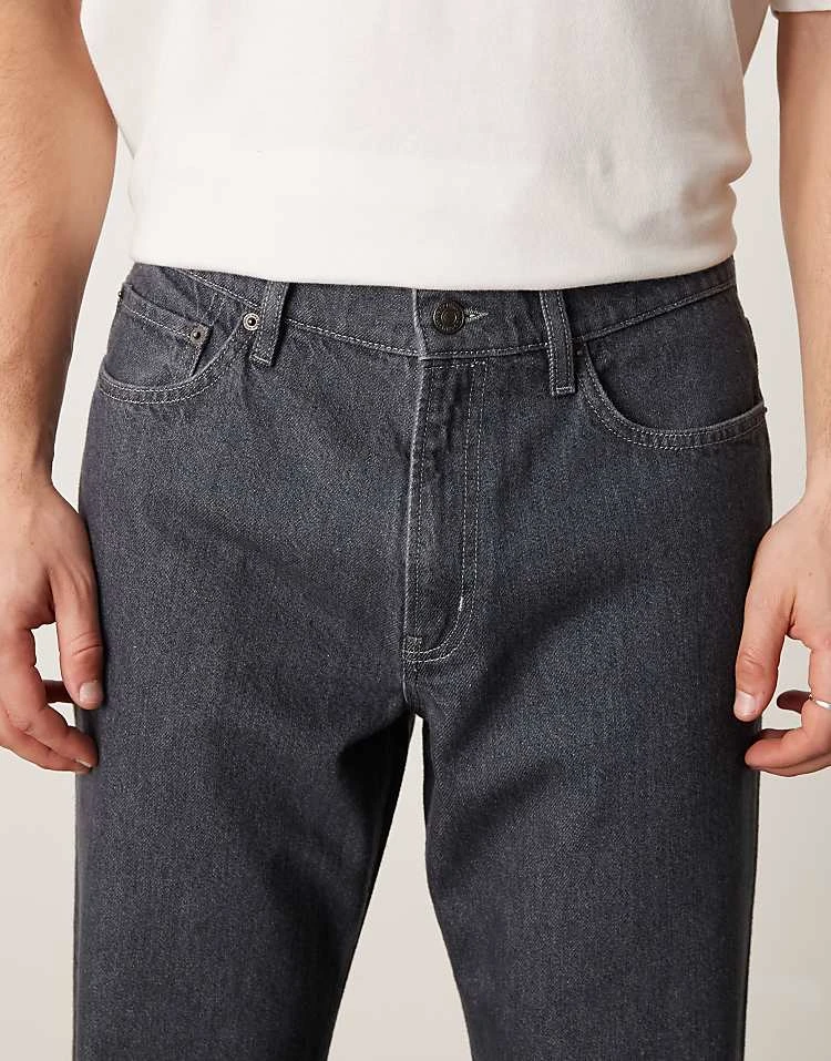 Mango Mid Waist Straight Leg Jean In Dark Wash Blue For Men Dark Blue 7 Mango Mid Waist Straight Leg Jean In Dark Wash Blue For Men Dark Blue - Image 5