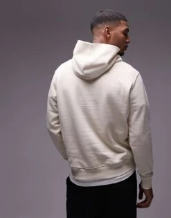 Mango Hoodie In Ecru For Men -Modern Menswear 207833667 4