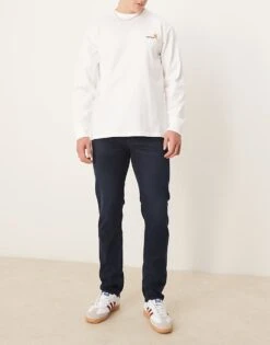 Mango Slim Fit Jeans -Modern Menswear 207833743 1 navy 1