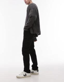 Mango Slim Fit Jeans In Black For Men -Modern Menswear 207833777 3