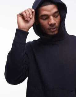 Mango Hoodie In Black For Men -Modern Menswear 207833815 4
