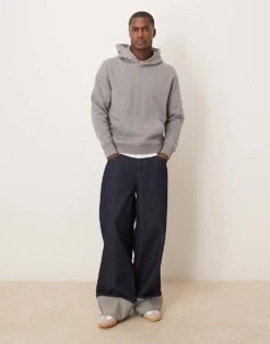 Mango Hoodie In Grey For Men -Modern Menswear 207884787 4