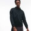 Mango Polo Sweatshirt In Dark Green For Men -Modern Menswear 207889311 1 green