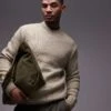 Mango Sweatshirt In Washed Green For Men Pale Green 2 Mango Sweatshirt In Washed Green For Men Pale Green -Modern Menswear 207889446 1 palegreen