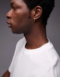 Mango Premium Cotton Regular T-shirt In White For Men -Modern Menswear 207891550 2