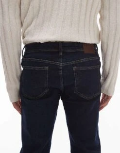 Mango Skinny Fit Jeans In Dark Blue For Men -Modern Menswear 207892410 4