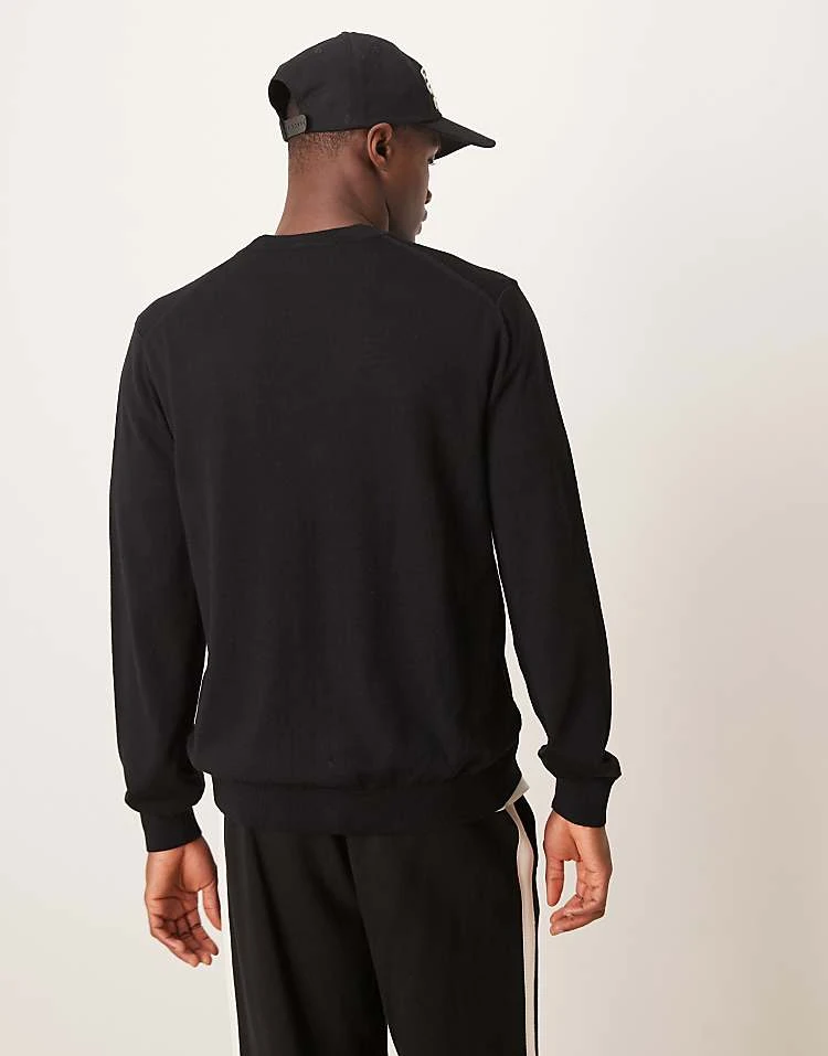 Mango Knitted Cardigan In Black For Men 6 Mango Knitted Cardigan In Black For Men - Image 4