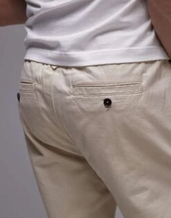 Mango Regular Fit Tailored Trouser With Drawstring In Light Beige For Men 11 Mango Regular Fit Tailored Trouser With Drawstring In Light Beige For Men -Modern Menswear 208007462 4