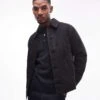 Mango Denim Jacket In Washed Black For Men 2 Mango Denim Jacket In Washed Black For Men -Modern Menswear 208007469 1 black