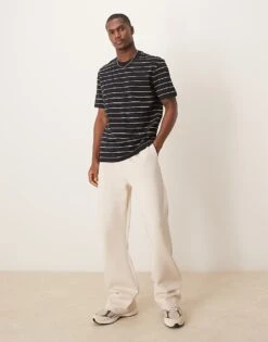 Mango Striped T-shirt In Navy For Men -Modern Menswear 208007665 3