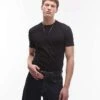 Mango Muscle Fit T-shirt In Black For Men -Modern Menswear 208007707 1 black