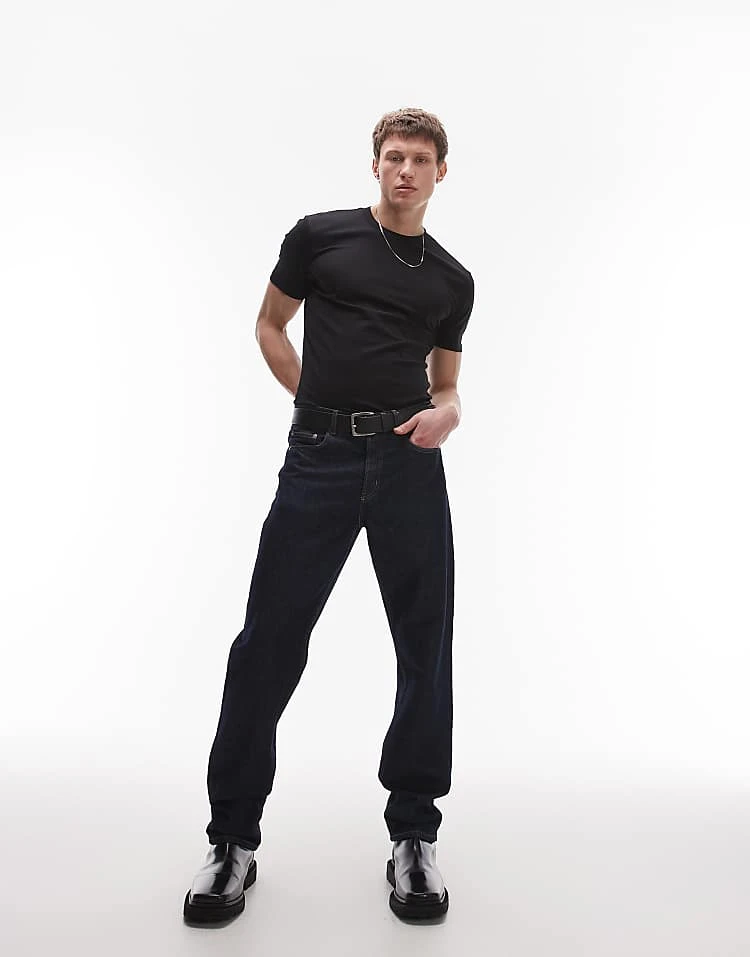 Mango Muscle Fit T-shirt In Black For Men 6 Mango Muscle Fit T-shirt In Black For Men - Image 4