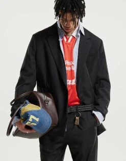 Mango Double Breasted Tailored Co-ord In Black -Modern Menswear 208014632 1 black 1