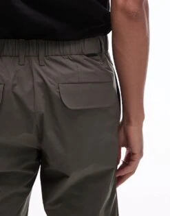 Mango Performance Breathable Slim Trousers In Light Green For Men -Modern Menswear 208125034 3